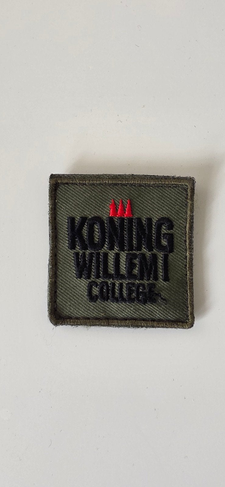 KW1C VeVa Borstinsigne - Koning Willem I College, Ophalen of Verzenden, Landmacht
