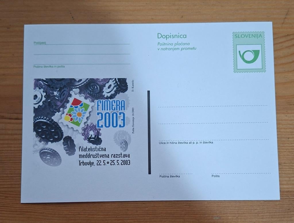Slovenie Postkaart, Ophalen of Verzenden, Overige landen