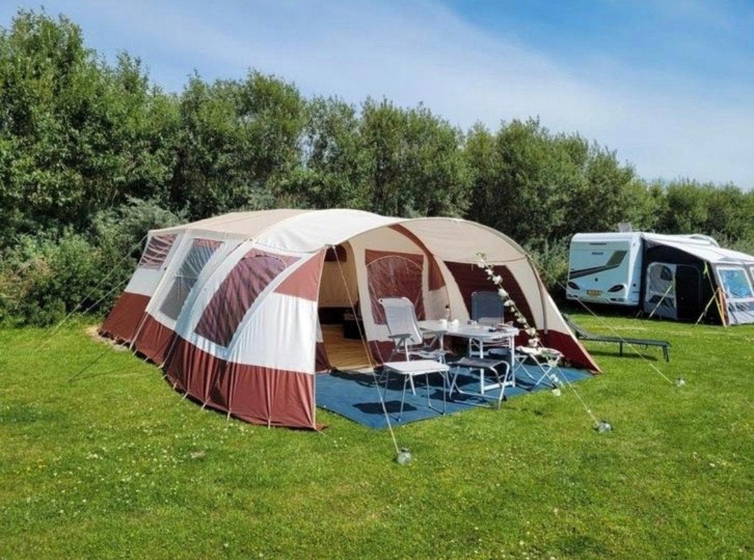 🏕️ Jamet Dakota All Season 2014 | Compleet & Vakantieklaar, Beige, Ophalen of Verzenden, Aanwezig, Meer dan 6