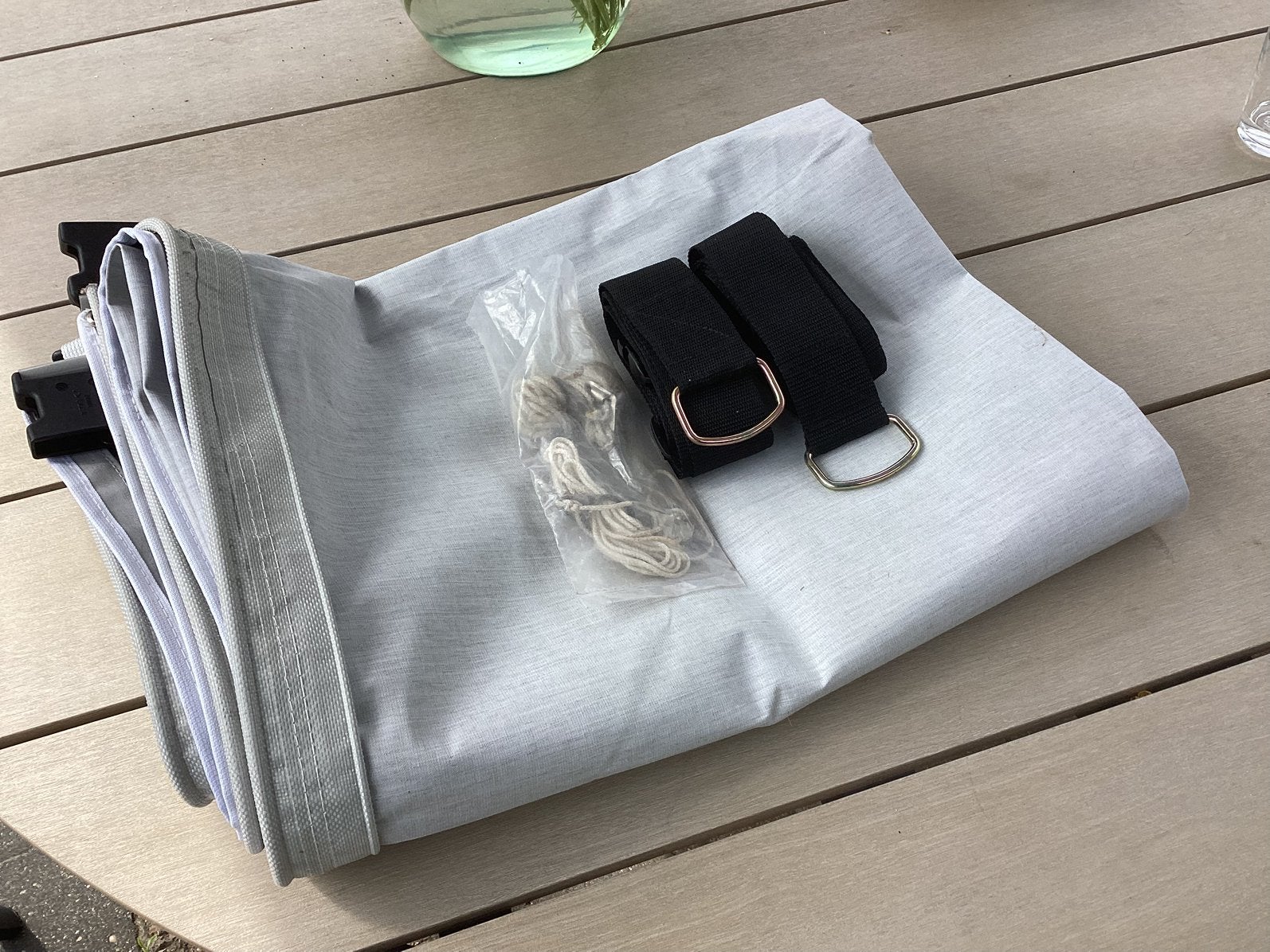 Zgan caravan luifel met pees 300x200 compleet( 1x gebruikt), Ophalen of Verzenden, Zo goed als nieuw