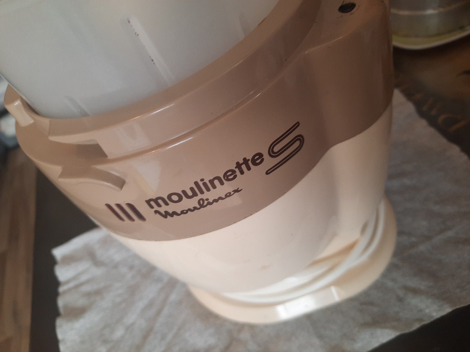 moulinex hakmolen, Witgoed en Apparatuur, Minder dan 1 liter, Ophalen of Verzenden, 1 snelheid