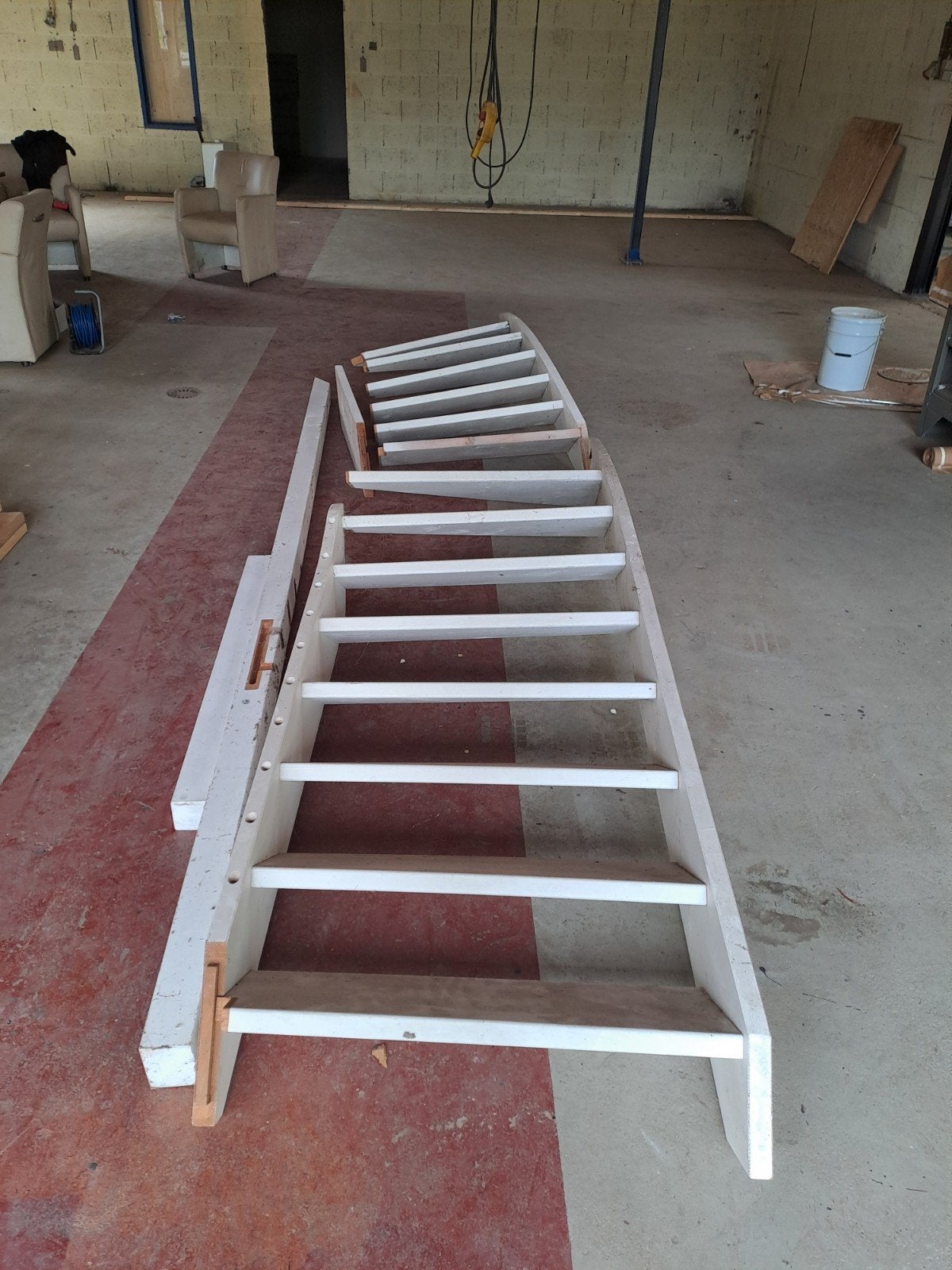 Trap zoals op foto., Doe-het-zelf en Verbouw, Ladders en Trappen, Ophalen, Minder dan 2 meter