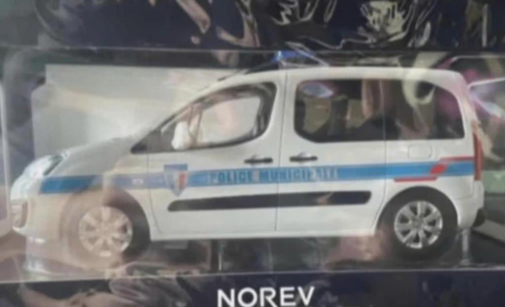 Citroen Berlingo 2017 Police lim.ed. 1/18 NOREV ref. 181642, Verzenden, Nieuw, Auto, Norev