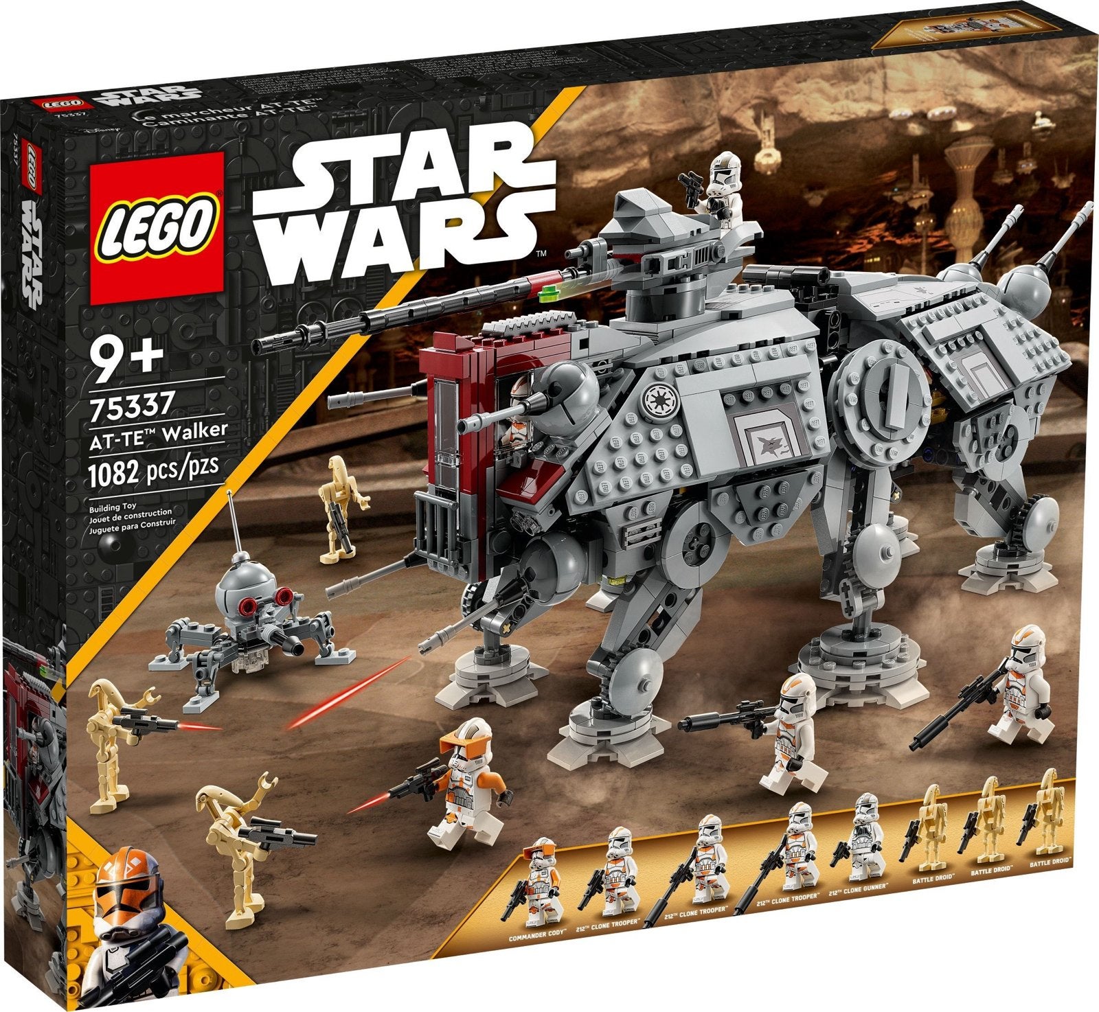 LEGO Star Wars 75337 AT-TE Walker MISB, Ophalen of Verzenden, Nieuw