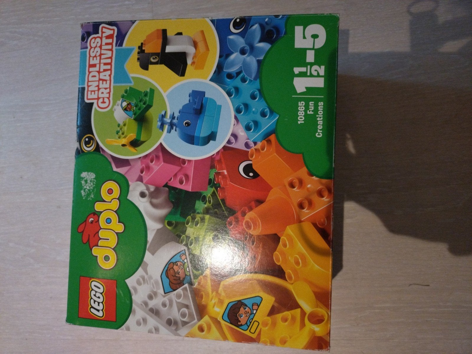 Lego Duplo 10865 Leuke Creaties - Zo goed als nieuw, Compleet, Ophalen of Verzenden, Zo goed als nieuw, Duplo
