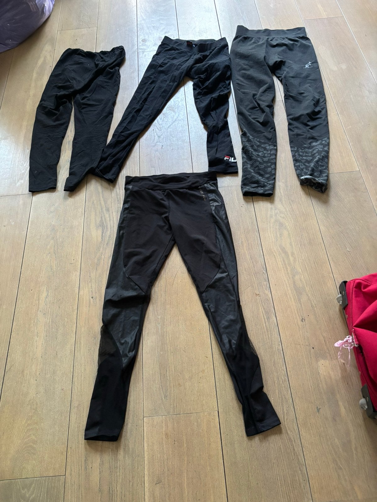 Sportlegging fila s, Kleding | Dames, Leggings, Maillots en Panty's, Ophalen of Verzenden, Zo goed als nieuw, Zwart, Legging