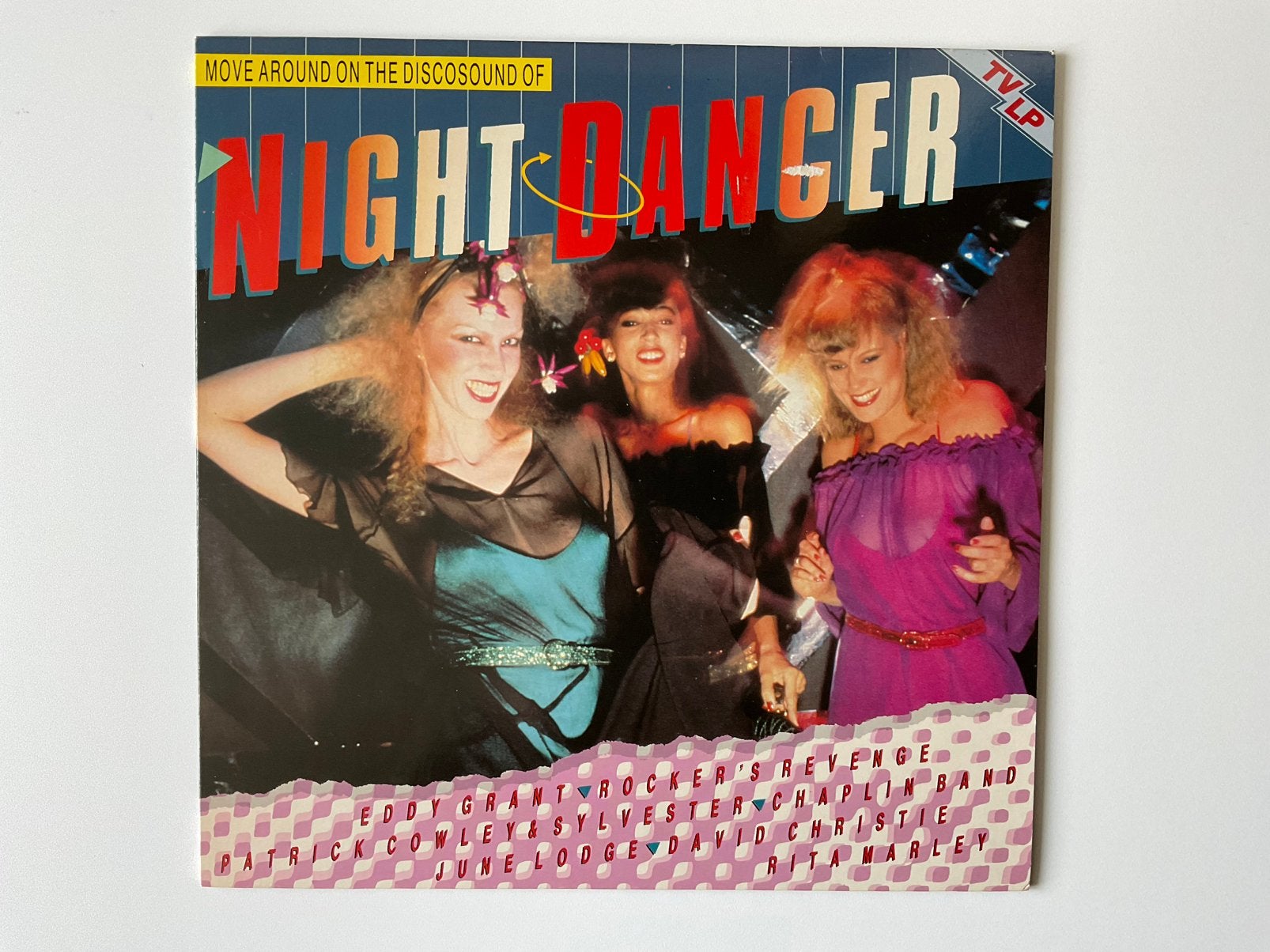 Nightdancer verzamel LP disco funk soul HI NRG, LP, Overige formaten, Ophalen of Verzenden, Zo goed als nieuw