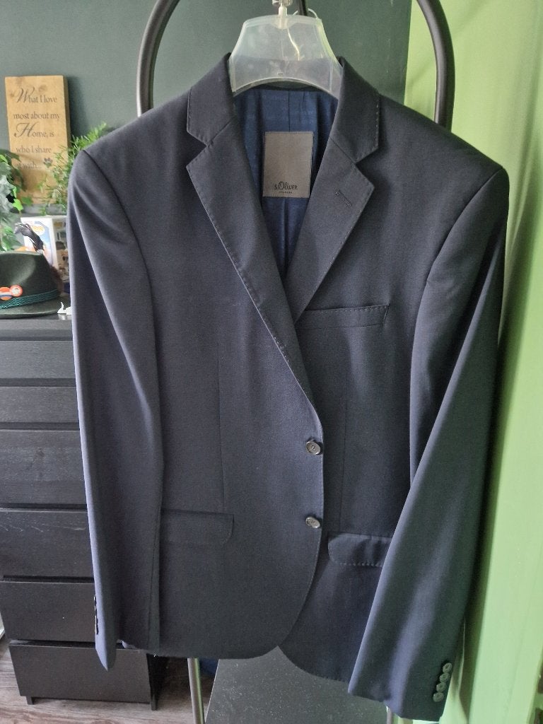 Heren pak - Marineblauw, Maat 52/54 (L), Blauw, Ophalen of Verzenden, Peek & Cloppenburg