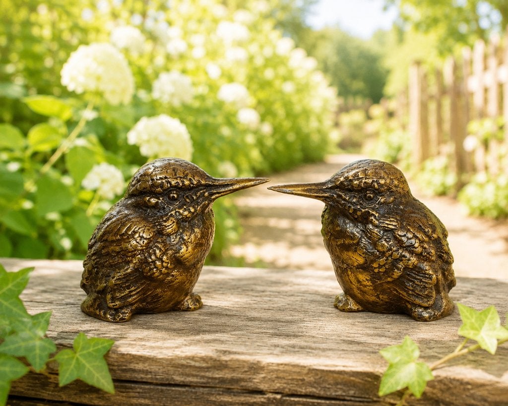 IJSVOGEL / MINI / bronzen beeld