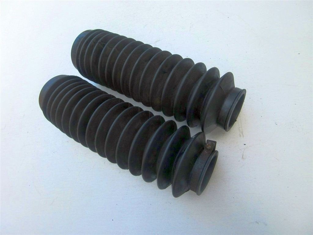 Kawasaki GT550 voorvork hoezen Z550 vorkhoezen vork rubbers, Motoren, Ophalen, Gebruikt