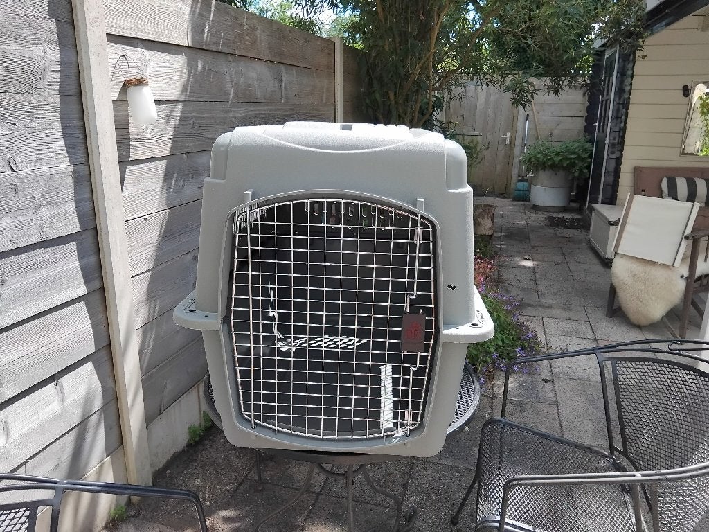 Petmate sky kennel ultra, Ophalen of Verzenden, Gebruikt