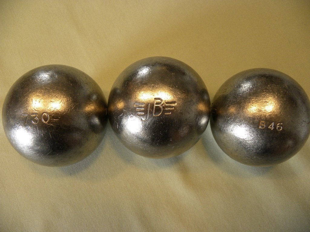 WEDSTRIJD JEU DE BOULES/PETANQUE SETS OBUT MS JB COU INT IDC, Ophalen of Verzenden, Gebruikt