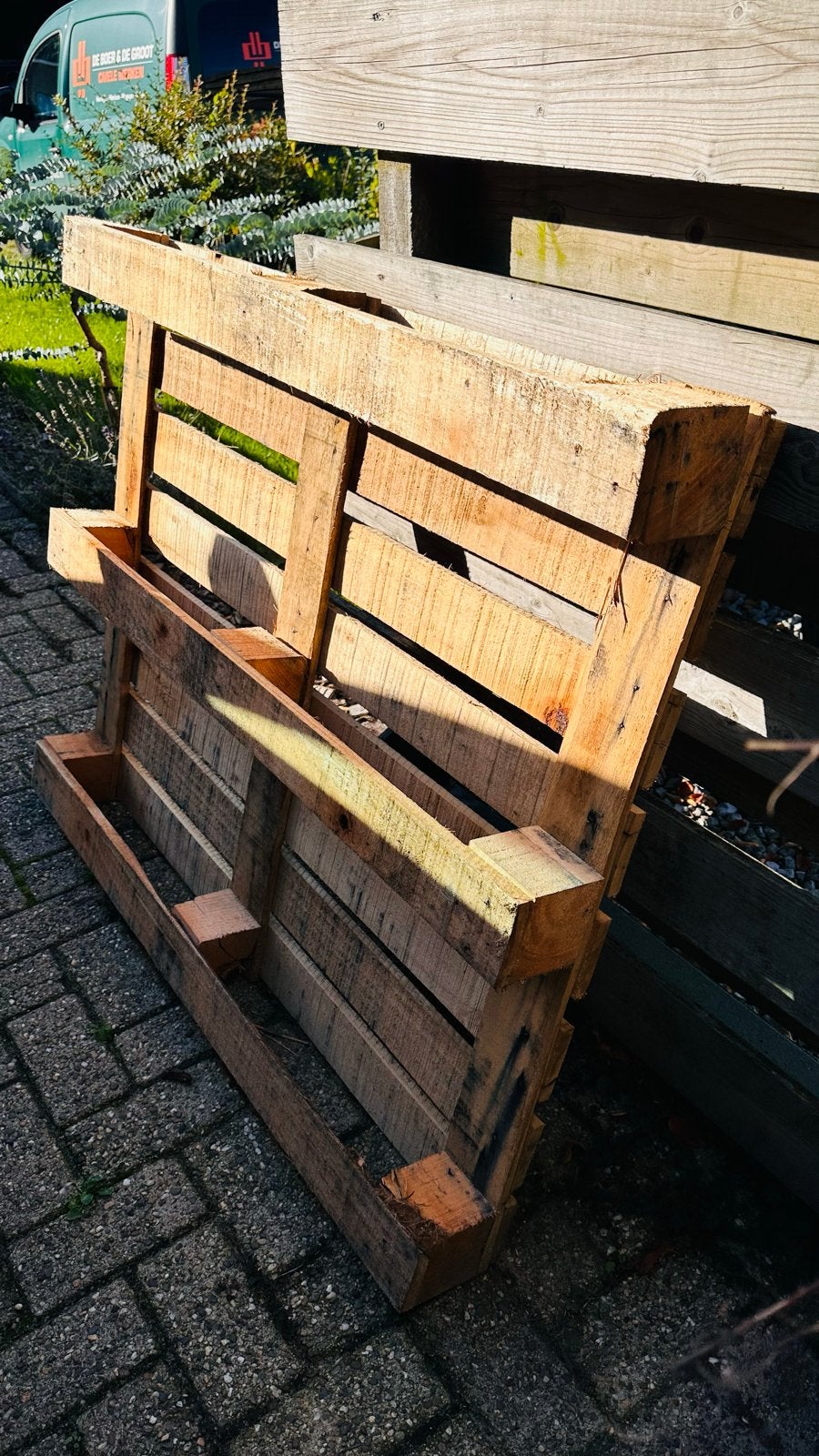 Pallet, Ophalen