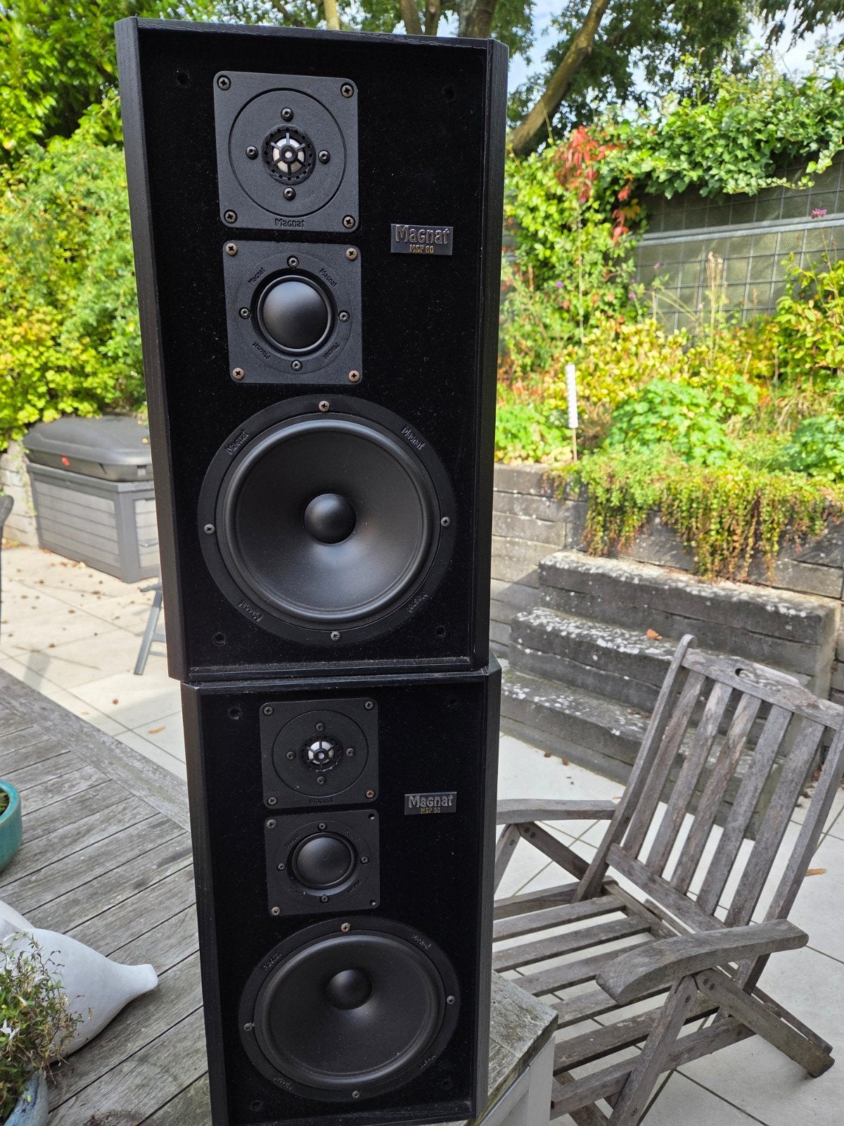 magnat msp 60 speakers, Ophalen, 60 tot 120 watt, Magnat