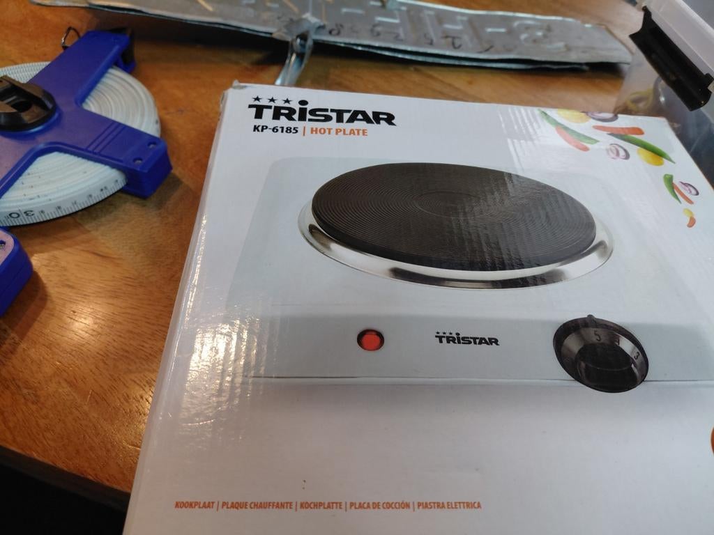 Tristar KP-6185 kookplaat caravan of camping, Ophalen of Verzenden