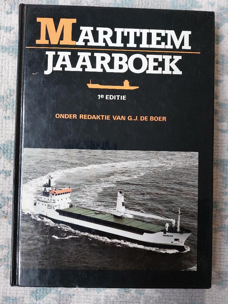 Maritiem jaarboek 1e editie, Verzamelen, Scheepvaart, Ophalen of Verzenden, Zo goed als nieuw, Boek of Tijdschrift