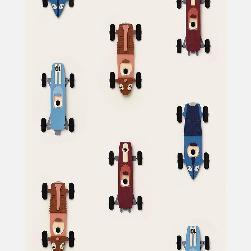 Kinderbehang Raceauto Creme Studio Ditte, Mail@studioditte.nl, Baronielaan 252 4837 BH Breda, Nieuw, Studio Ditte