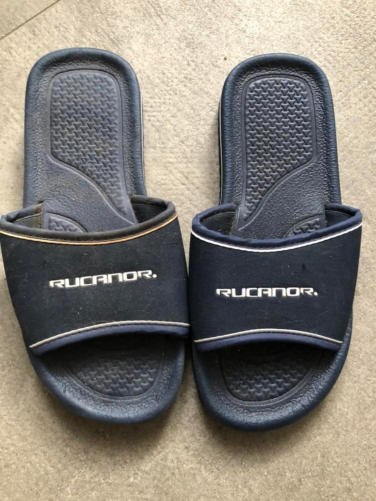 Rucanor badslippers 38, Ophalen of Verzenden, Overige maten, Blauw