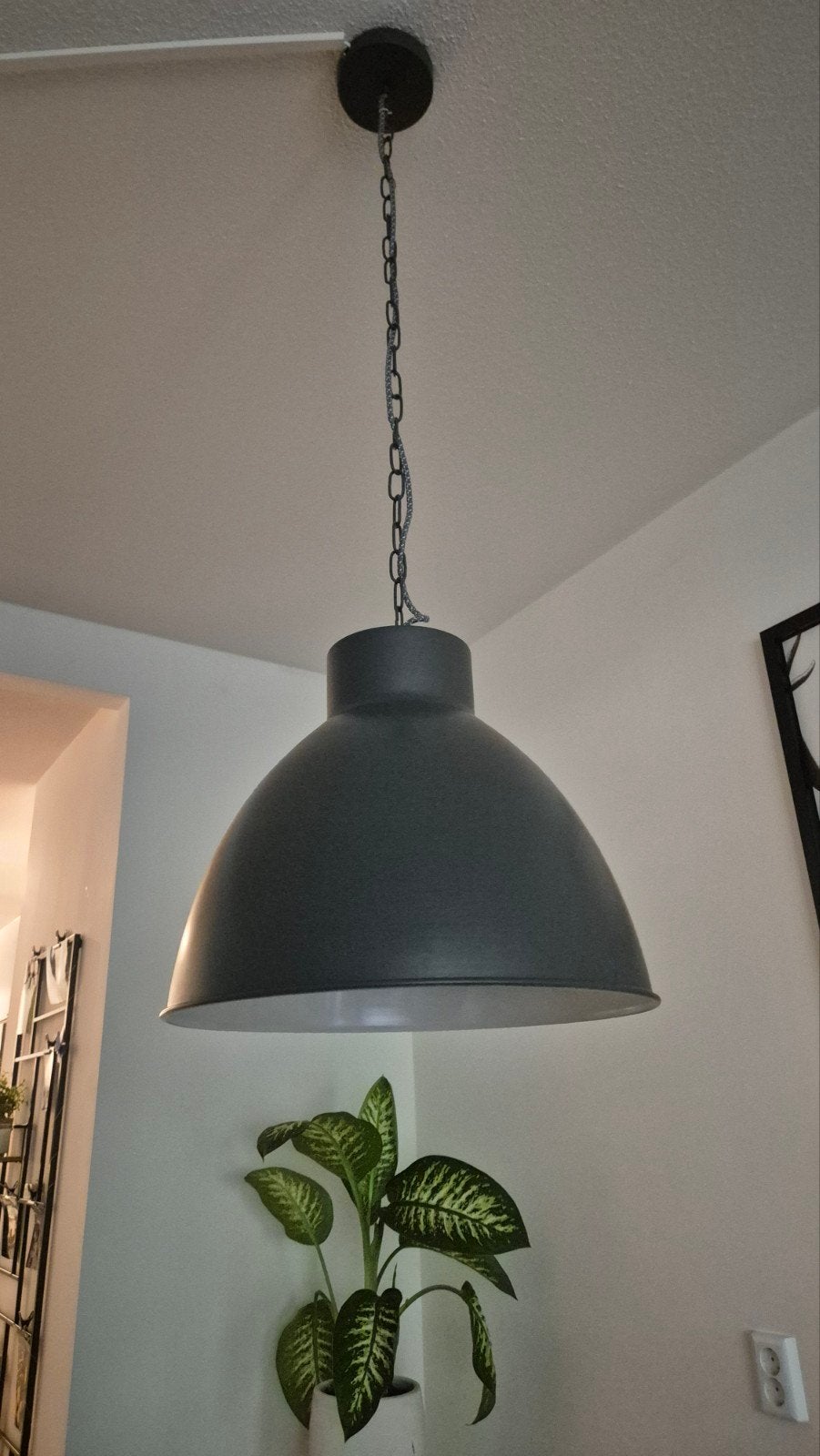Grote industriële hanglamp - 41 cm doorsnee, Ophalen
