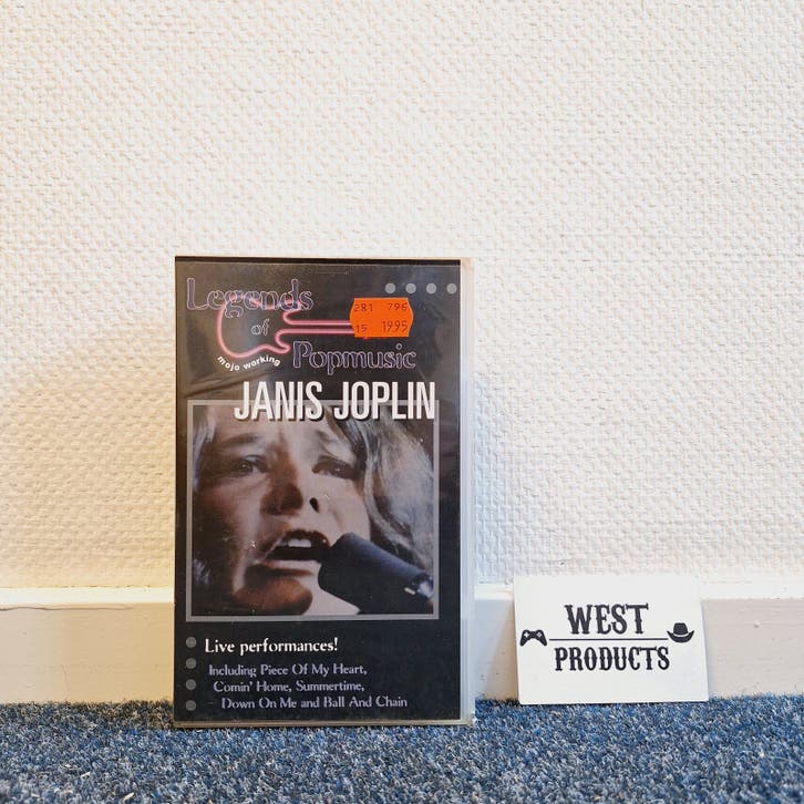 Janis Joplin - Legends Of Pop Music - VHS