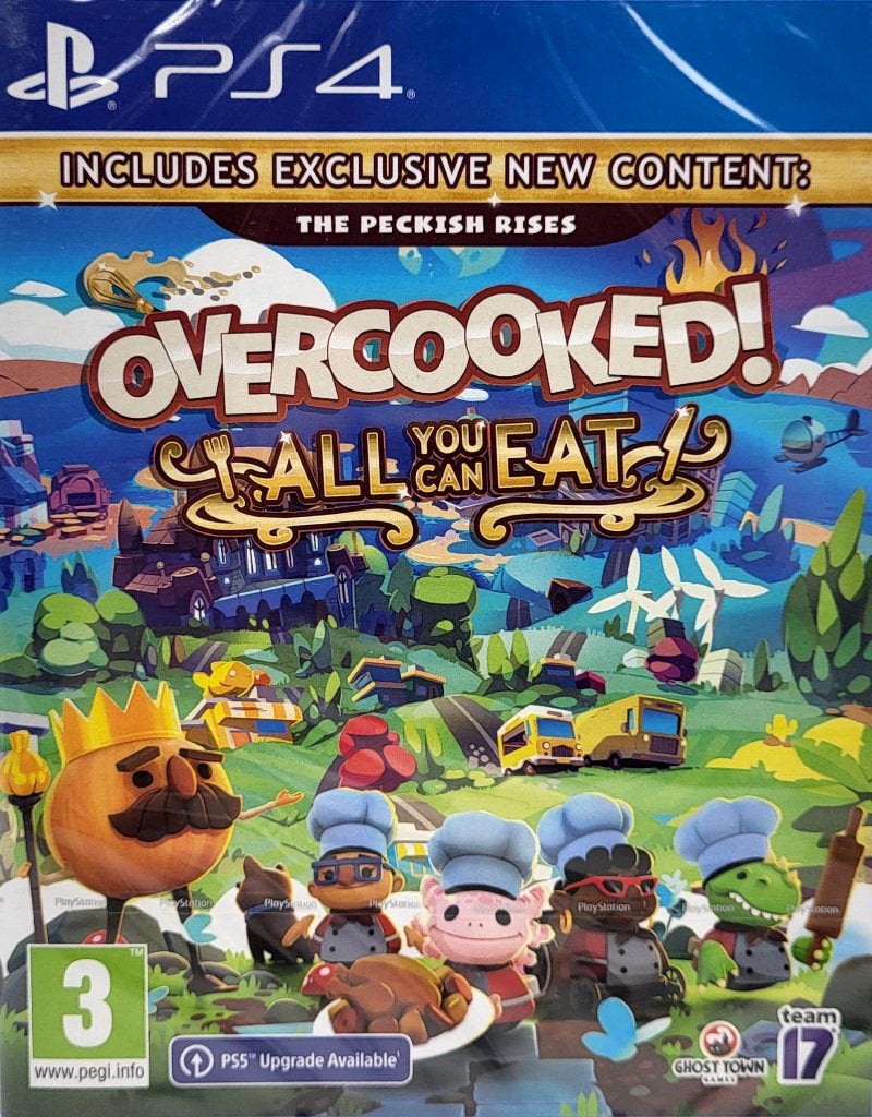 Overcooked! - All You Can Eat - Playstation 4 - PS4 - Nieuw, Puzzel en Educatief, Verzenden, Nvt, Nvt