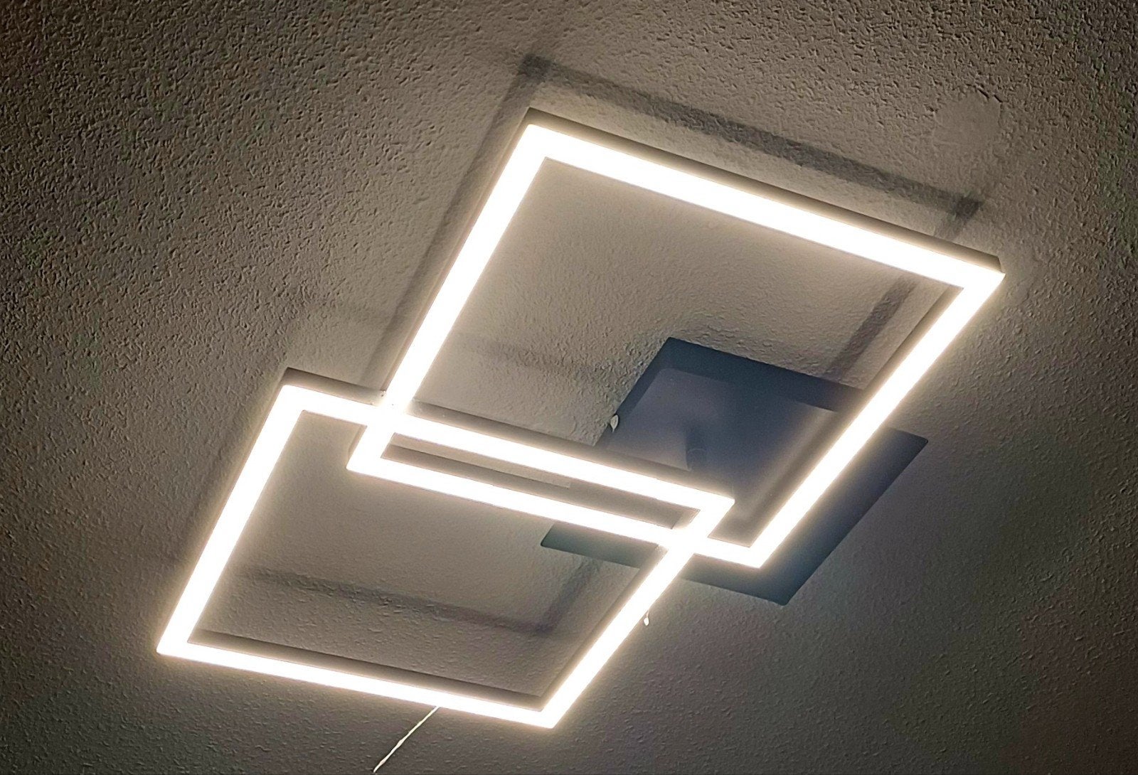 Livarno LED-wand-/plafondlamp - Dimbaar, warmwit, draaibaar, Ophalen