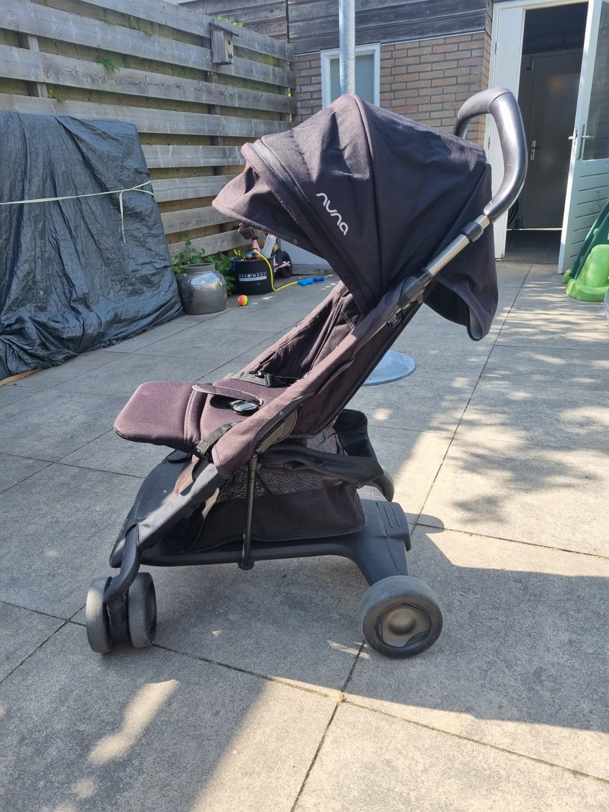 Stevige buggy, Ophalen, Zo goed als nieuw, Verstelbare rugleuning