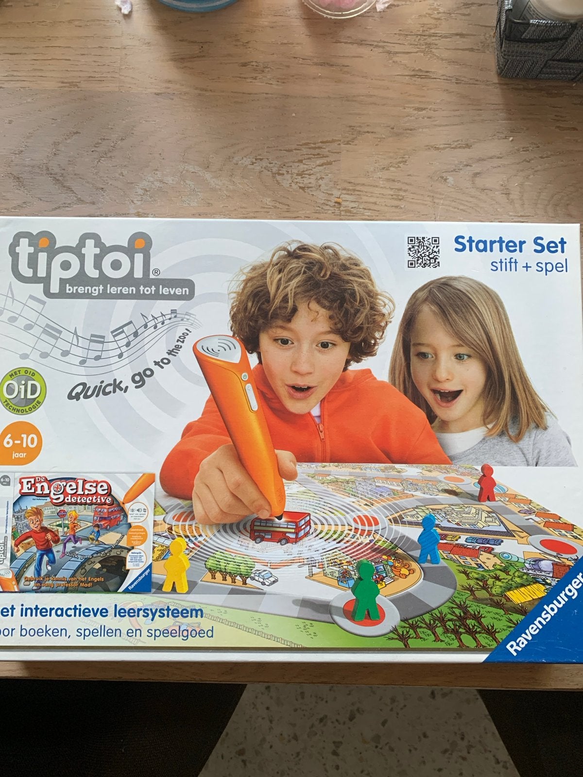 tiptoi Starter Set Stift + Spel 'De Engelse Detective', Kinderen en Baby's, Ophalen, Zo goed als nieuw, Taal en Lezen
