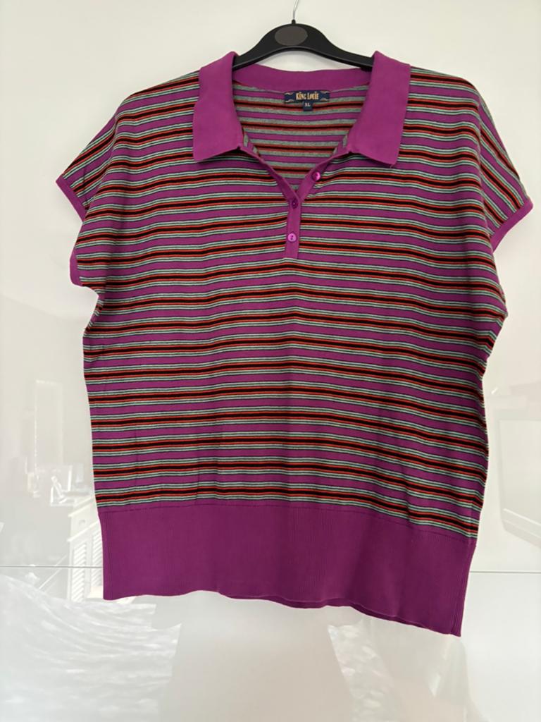 Nieuw truitje king louie mt xl, Ophalen of Verzenden, Zo goed als nieuw, Maat 46/48 (XL) of groter, Korte mouw