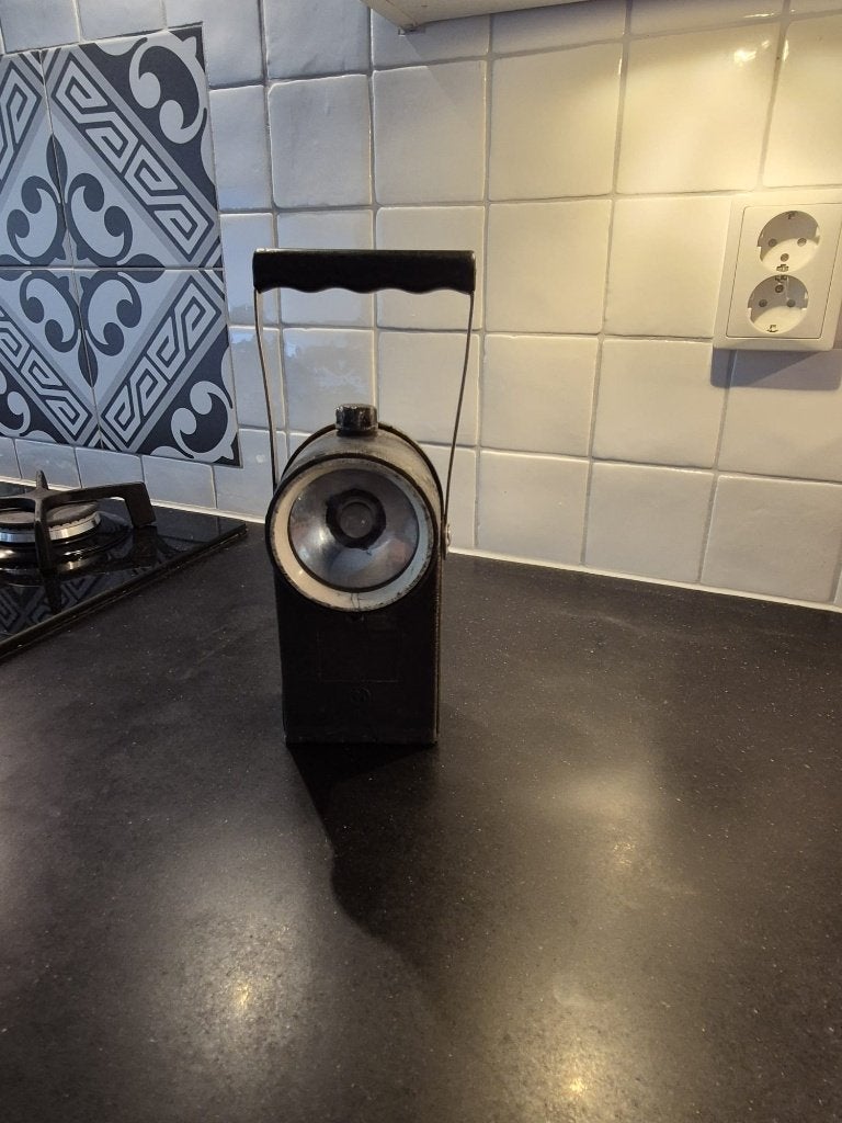 Brocante leger lamp, Ophalen of Verzenden