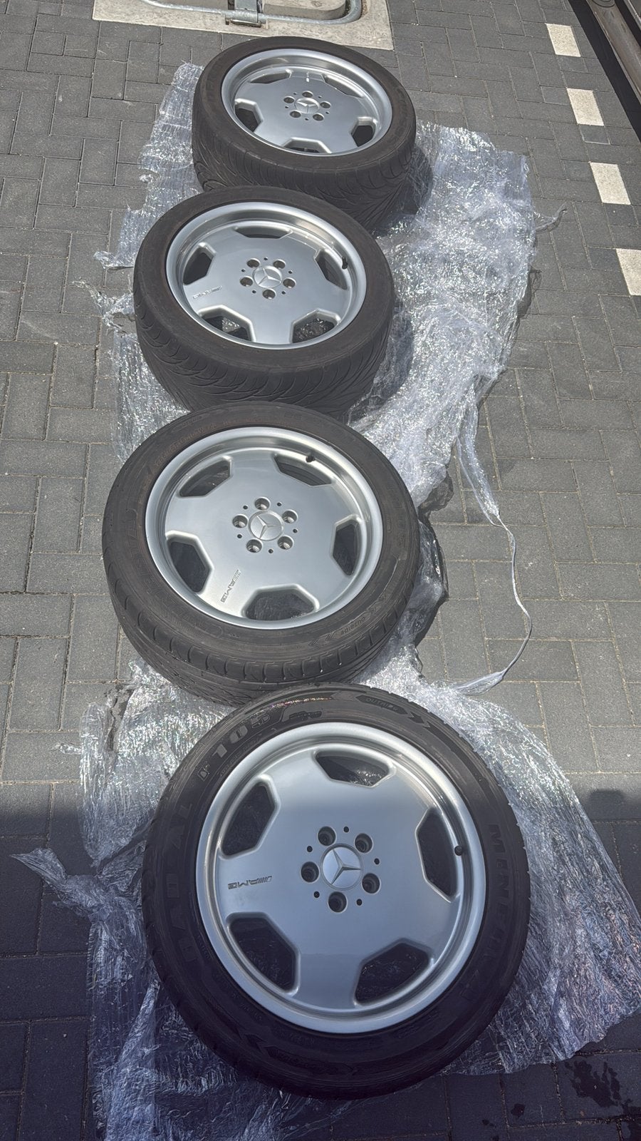 AMG monoblock 18 inch orgineel nieuw, Ophalen, 18 inch, 255 mm, Banden en Velgen
