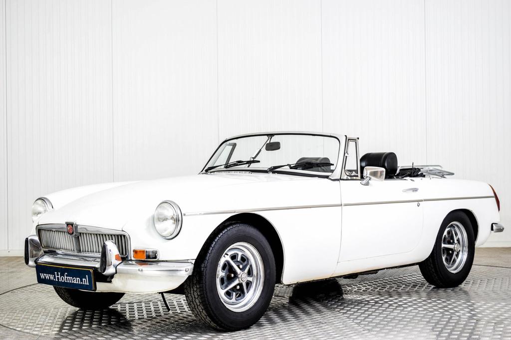 MG B MGB Roadster (bj 1973), Auto's, MG, Bedrijf, Te koop, B, Open dak, Benzine, Cabriolet, Handgeschakeld, Geïmporteerd, Wit