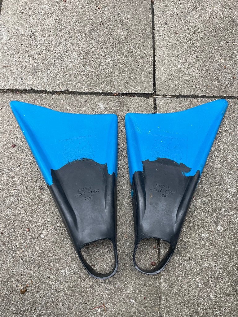 Churchill’s Makapuu swim fins / bodyboard flippers maat S, Ophalen of Verzenden, Zo goed als nieuw, Overige typen