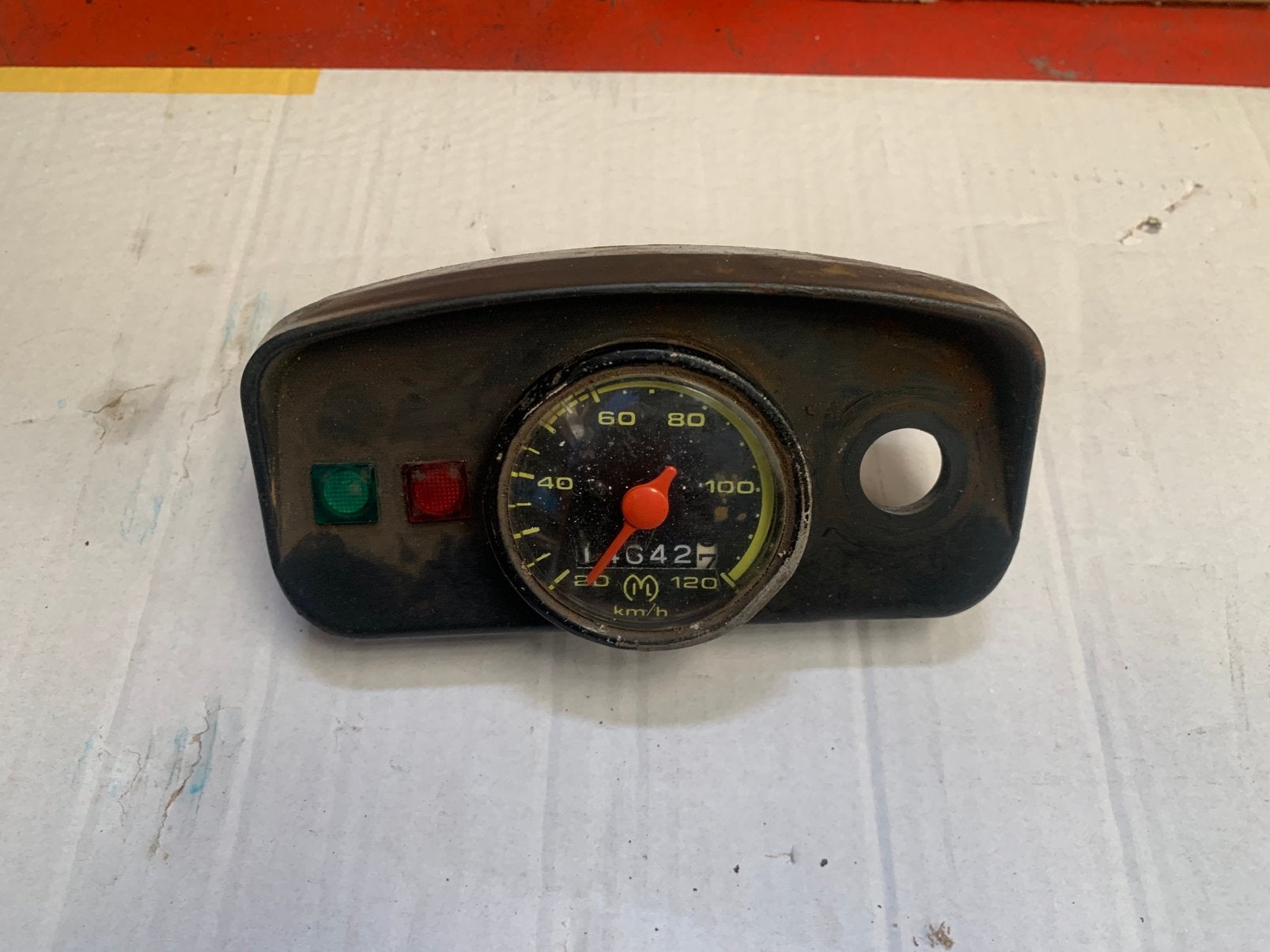 Kilometer teller, snelheidsmeter, Ophalen of Verzenden, Gebruikt, Overige typen, Overige merken