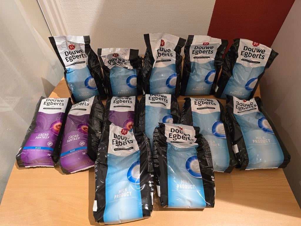 Douwe Egberts koffie en melk, Diversen, Levensmiddelen, Ophalen