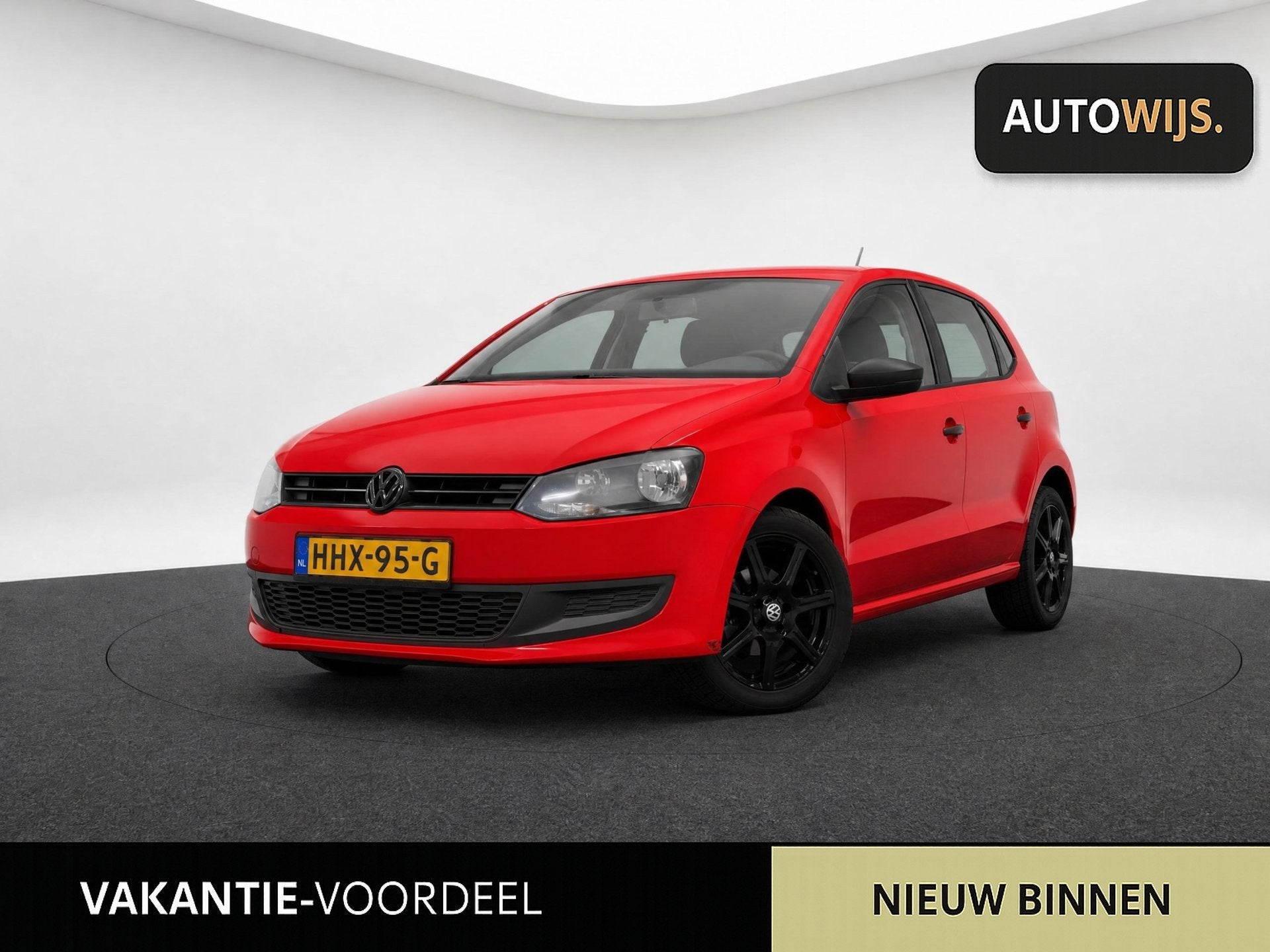 Volkswagen POLO 1.2 | CAMERA|5-DEU|CARPLAY|GOED ONDERHOUDEN, Voorwielaandrijving, Euro 5, Gebruikt, Zwart