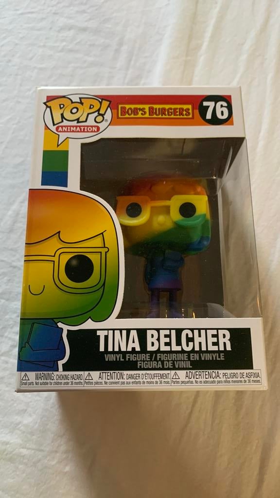 Tina belcher regenboog funko pop, Ophalen of Verzenden, Zo goed als nieuw