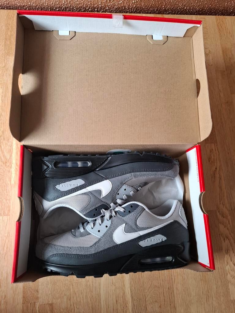 Nike Air Max 90 Sneakers - Grijs/Zwart, Nike, Nieuw, Ophalen of Verzenden, Sneakers of Gympen