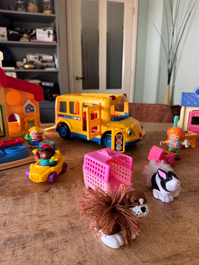 Fisher price little people old school speelset, Kinderen en Baby's, Speelgoed | Fisher-Price, Ophalen of Verzenden, Zo goed als nieuw