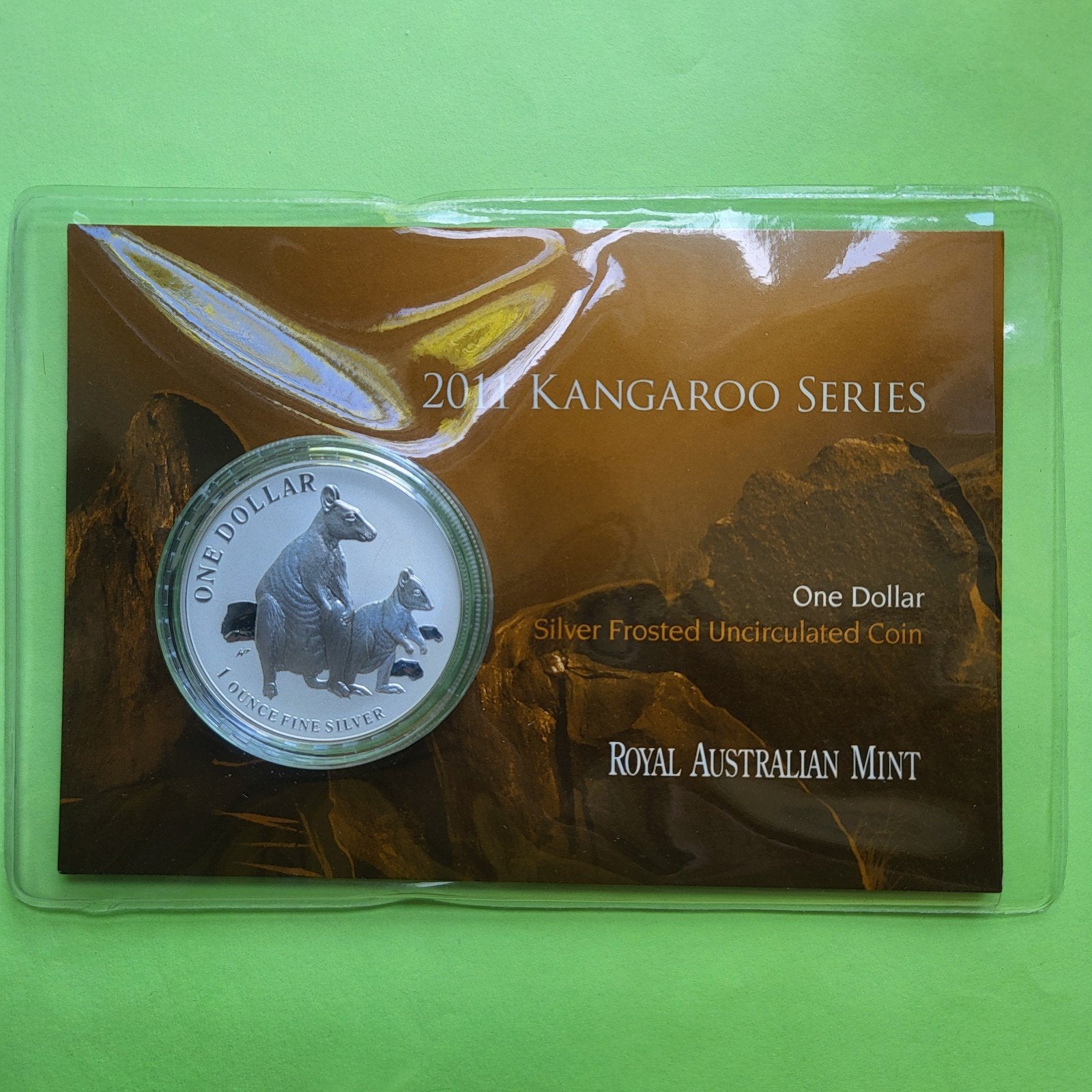 Kangaroo 2011 - 1 oz zilver, Verzenden, Zilver
