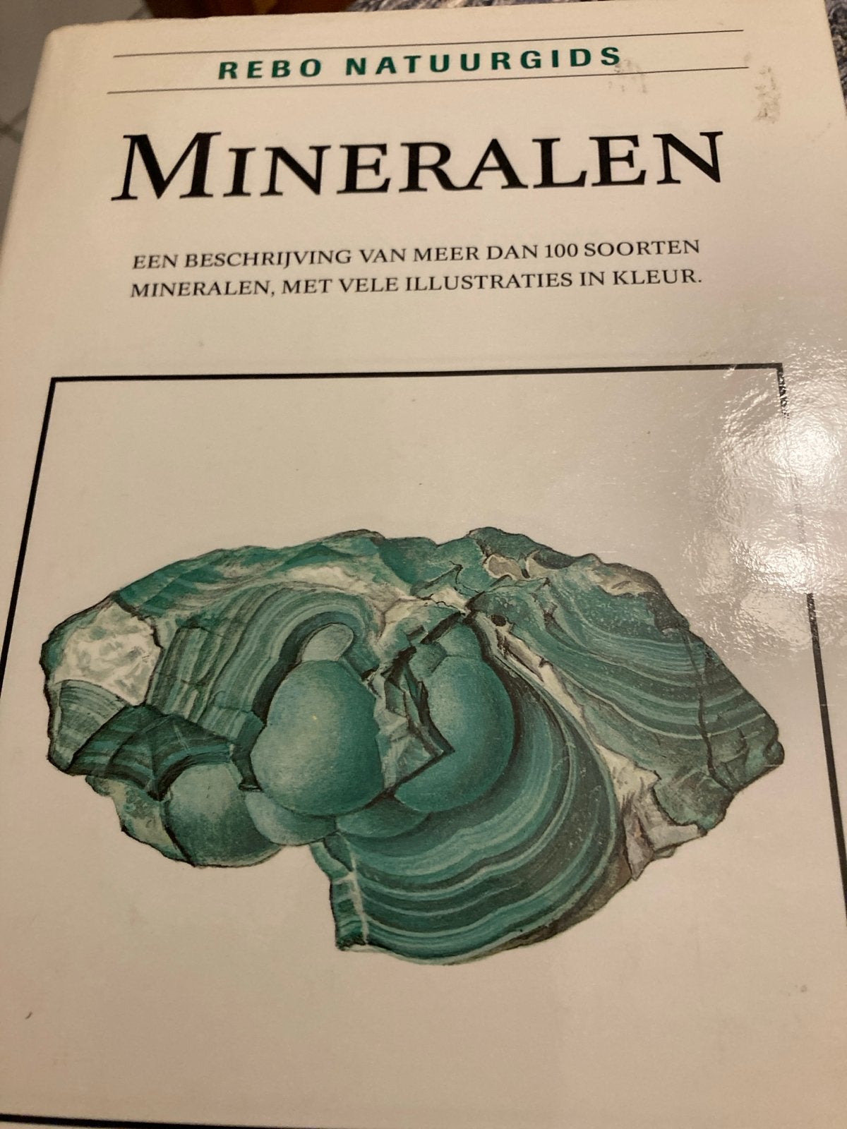 REBO Natuurgids Mineralen - Boek over mineralen, Ophalen of Verzenden, Mineraal