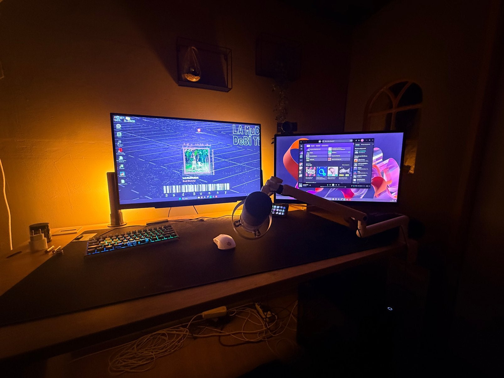 Complete high end gaming setup/Stream setup, Ophalen, Zo goed als nieuw