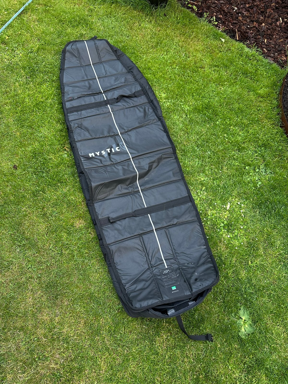 Mystic Saga Surf XL boardbag 6’4, Ophalen of Verzenden, Zo goed als nieuw, Shortboard, Met draagtas