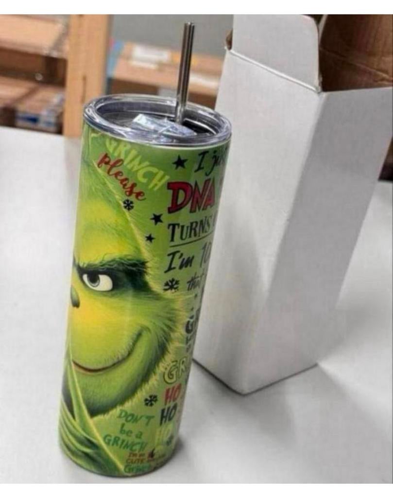 The Grinch - Christmas kerstmis kerst 0.6 L thermos beker, Diversen, Kerst, Nieuw, Ophalen of Verzenden, H, H