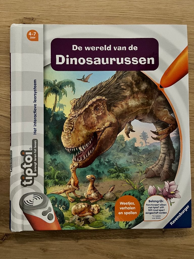 TIPTOI - De wereld van dinosaurussen, Ophalen of Verzenden, Zo goed als nieuw, Ontdekken