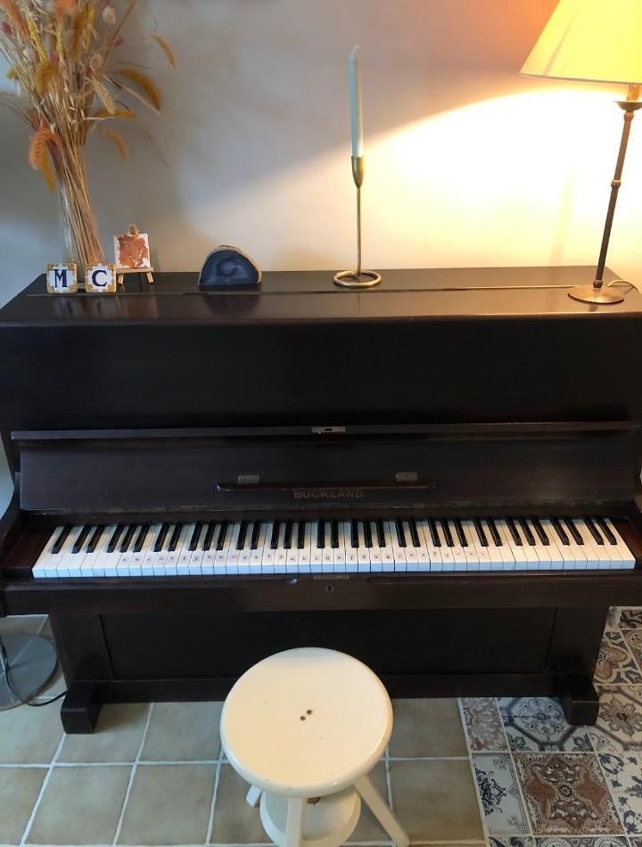 Buckland piano - ideaal voor kinderen, Ophalen, Gebruikt, Bruin, Piano