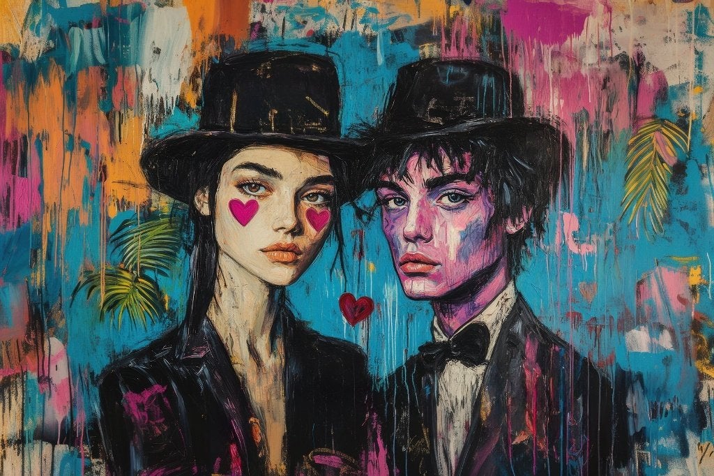 "Match"unieke XXL 1/1 Giclee op katoenen canvas 150 x 100 cm, Antiek en Kunst, Kunst | Schilderijen | Modern, Ophalen of Verzenden