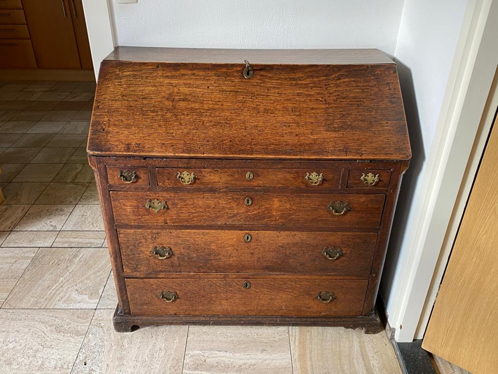Antieke secretaire - Eikenhout, Ophalen