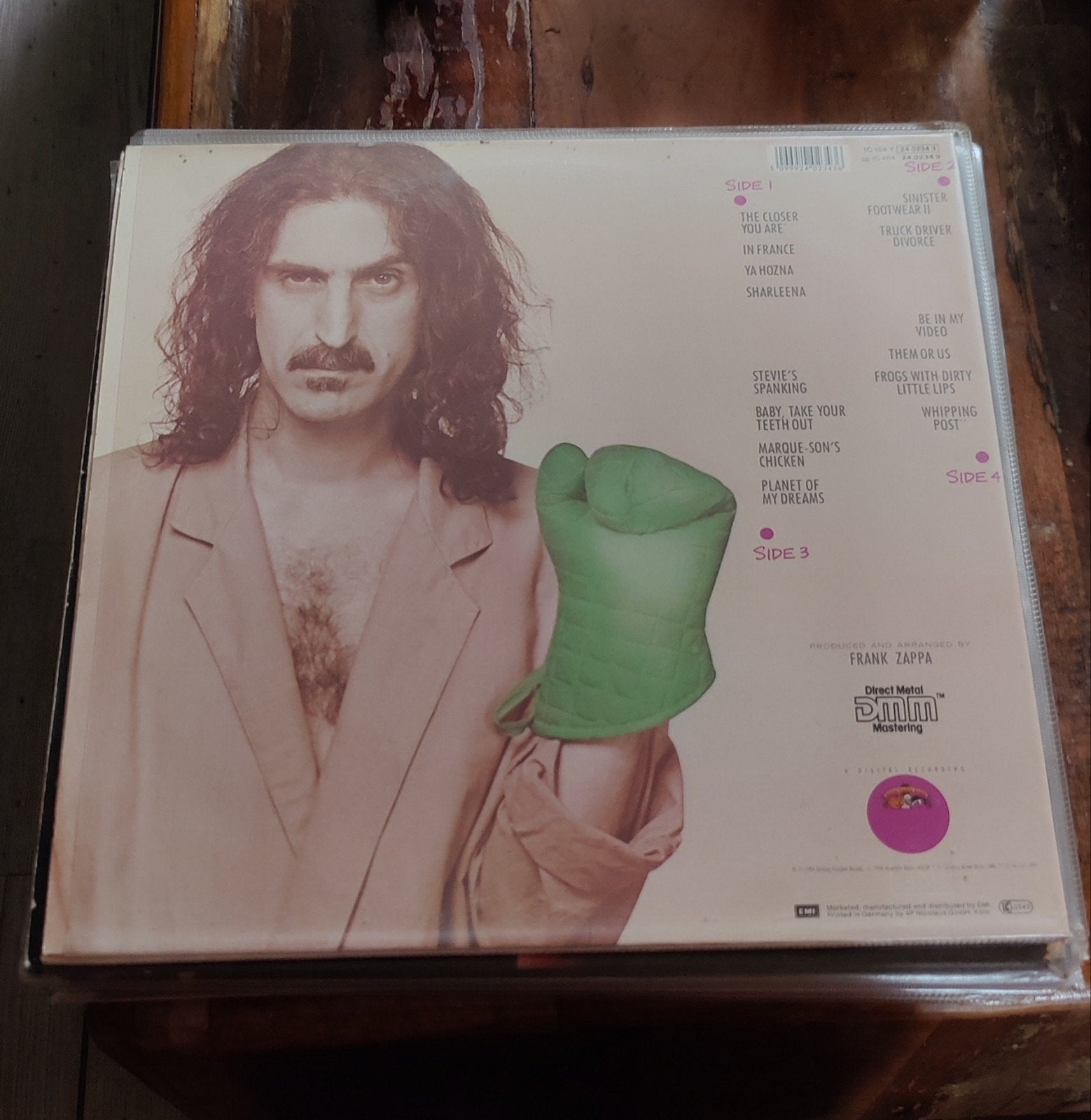 Frank Zappa - Them or Us LP (Gebruikt), LP, Ophalen of Verzenden, 12 inch, Progressive Rock