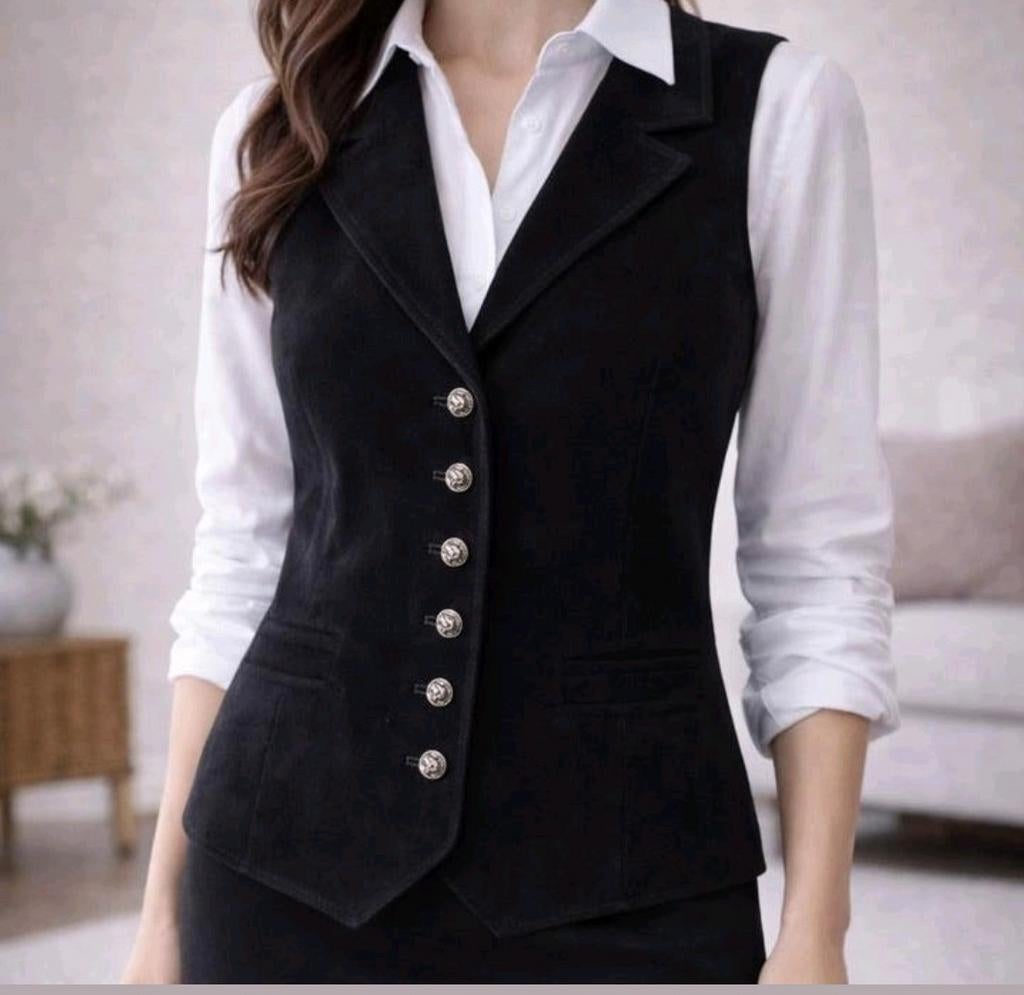 Ducks & Drakes gilet zwart – maat M, Maat 38/40 (M), Zwart, Ophalen of Verzenden, Zo goed als nieuw